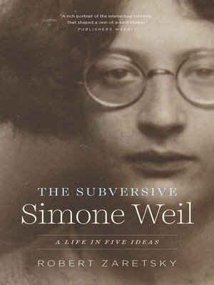 cover image of The Subversive Simone Weil